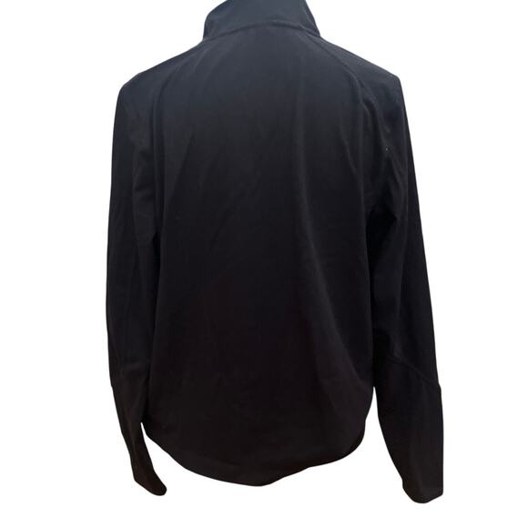 Mondetta Active Ribbed Quarter-Zip Pullover (Size L) NWOT Black - Picture 10 of 11